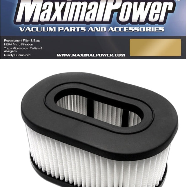 MaximalPower Replacement Filter Compatible for Hoover Foldaway, Widepath, Turbopower & Runabout Vacuum Cleaner 1 Pack.