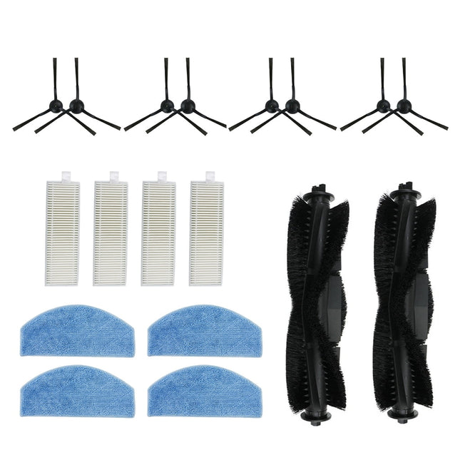Side Brush Sweeper Tools Mop Pad Replacement Part Filter for Tikom G8000Pro B.