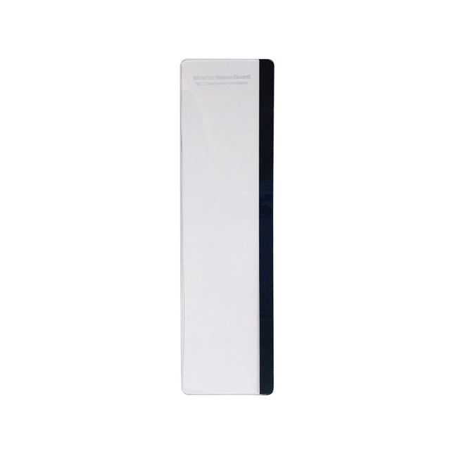 Office Desk Accessories Monitor Memo Board Computer Message Board Office Supplies for Women Men Computer Sticky Note Holder Home Office Accessories Desktop Message Office Decor Clear.