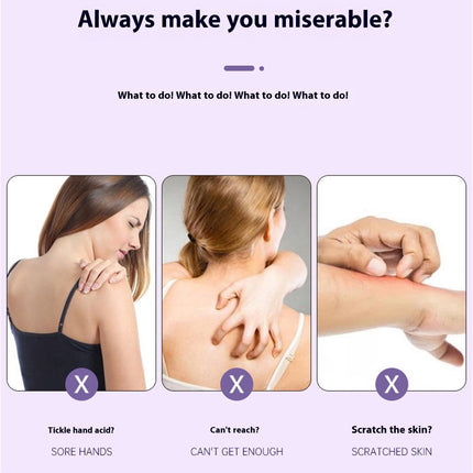 Portable Extendable Telescopic Back Scratchers Cat Claw, Do Not Want People Itching and Scratching, Multifunctional Scratching and Itching Artifact, Scratch Back Telescopic Purple.