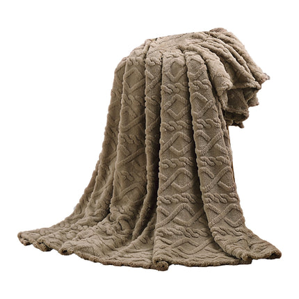 Warm Blankets for Winter, Winter Blankets Queen Size,King Blankets for The Bed, Winter Blankets Queen Size,Super Soft Throw Blankets, Silky Flannel Fleece Bed Blanket Coffee.