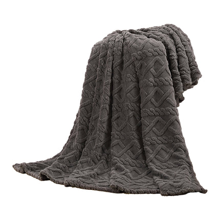 Warm Blankets for Winter, Winter Blankets Queen Size,King Blankets for The Bed, Winter Blankets Queen Size,Super Soft Throw Blankets, Silky Flannel Fleece Bed Blanket Gray.