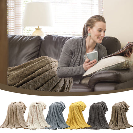 Warm Blankets for Winter, Winter Blankets Queen Size,King Blankets for The Bed, Winter Blankets Queen Size,Super Soft Throw Blankets, Silky Flannel Fleece Bed Blanket Gray.