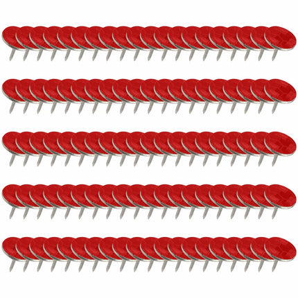 100 Pcs Reflective Tacks Trail Marking Tacks Reflective Trail Tacks Glow Tacks Reflective Trail Markers Mark Trail Reflective Thumb Tacks for Hunting Hiking Camping Tree Stand Green.