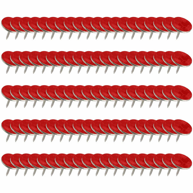 100 Pcs Reflective Tacks Trail Marking Tacks Reflective Trail Tacks Glow Tacks Reflective Trail Markers Mark Trail Reflective Thumb Tacks for Hunting Hiking Camping Tree Stand Green.