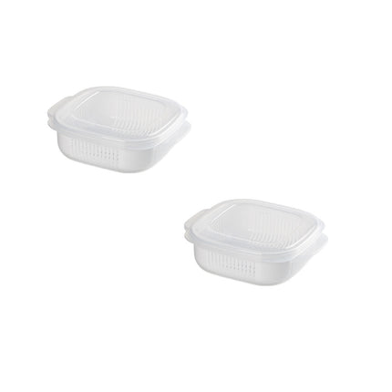 2 Pieces Microwave Bowls with Lids Small Microwave Steamer for Vegetables Microwave Cookware Microwave Safe Bowls Ramen Bowl Salad Dishes Food Container for Kitchen, 5.9X5.1X1.9in.