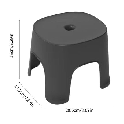 Step Stool for Kids Stool for Bathroom Toddler Stool Bathroom Step Stool Step Stool for Toddlers Anti Non-Slip Toilet Seat Child,Plastic Mini Stool,Thickened Design Ideal,Sturdy And Lightweight Black.