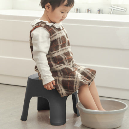 Step Stool for Kids Stool for Bathroom Toddler Stool Bathroom Step Stool Step Stool for Toddlers Anti Non-Slip Toilet Seat Child,Plastic Mini Stool,Thickened Design Ideal,Sturdy And Lightweight Black.