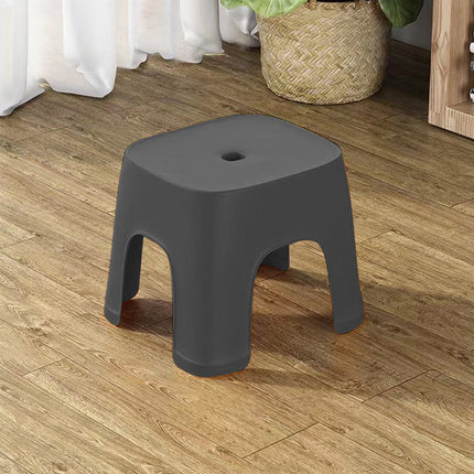 Step Stool for Kids Stool for Bathroom Toddler Stool Bathroom Step Stool Step Stool for Toddlers Anti Non-Slip Toilet Seat Child,Plastic Mini Stool,Thickened Design Ideal,Sturdy And Lightweight Black.