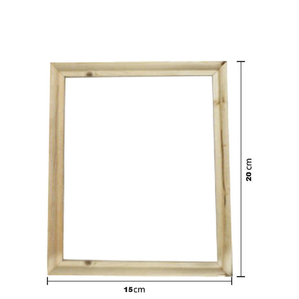 DIY Solid Wood Canvas Frame Kit for Paint by Number&Oil Painting& Painting by Number Wooden Art Frames,Wood Frame For Oil Painting Nature DIY Frame Picture Inner Picture Frame 15*20.