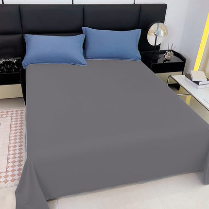 Waterproof Bed Flat Sheet ,Best Season Cotton Sheet-Long Staple Cotton Sheets Set, Soft Cotton Bed Sheets,Reusable Washable Mattress Protector Sheet, Furniture Cover for Bedding,Couch Black.
