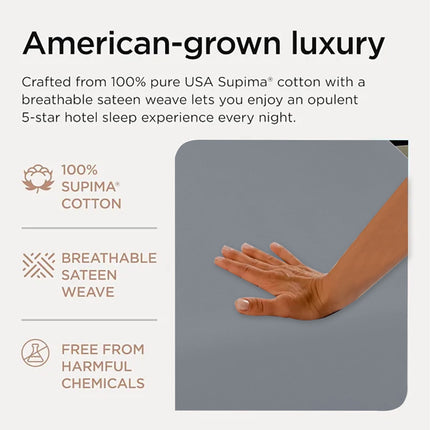 Waterproof Bed Flat Sheet ,Best Season Cotton Sheet-Long Staple Cotton Sheets Set, Soft Cotton Bed Sheets,Reusable Washable Mattress Protector Sheet, Furniture Cover for Bedding,Couch Gray.