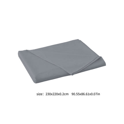 Waterproof Bed Flat Sheet ,Best Season Cotton Sheet-Long Staple Cotton Sheets Set, Soft Cotton Bed Sheets,Reusable Washable Mattress Protector Sheet, Furniture Cover for Bedding,Couch Gray.