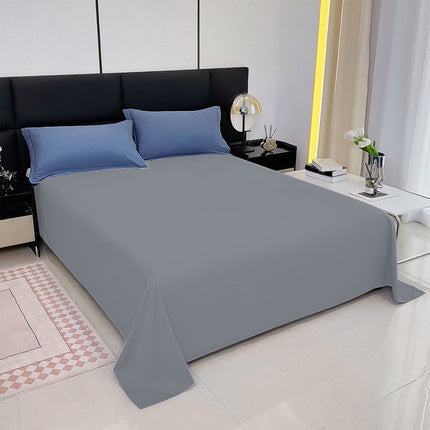 Waterproof Bed Flat Sheet ,Best Season Cotton Sheet-Long Staple Cotton Sheets Set, Soft Cotton Bed Sheets,Reusable Washable Mattress Protector Sheet, Furniture Cover for Bedding,Couch Gray.