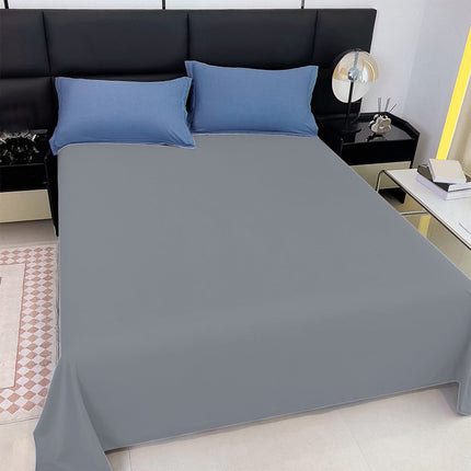 Waterproof Bed Flat Sheet ,Best Season Cotton Sheet-Long Staple Cotton Sheets Set, Soft Cotton Bed Sheets,Reusable Washable Mattress Protector Sheet, Furniture Cover for Bedding,Couch Gray.