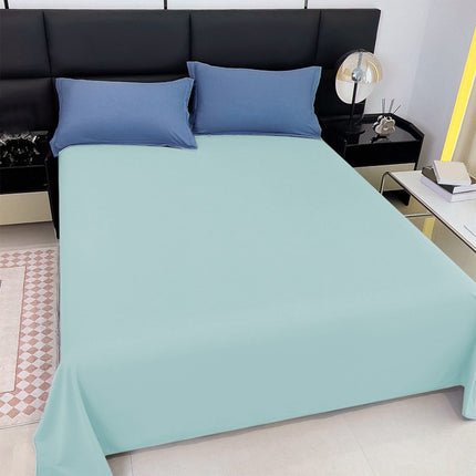 Waterproof Bed Flat Sheet ,Best Season Cotton Sheet-Long Staple Cotton Sheets Set, Soft Cotton Bed Sheets,Reusable Washable Mattress Protector Sheet, Furniture Cover for Bedding,Couch Green.
