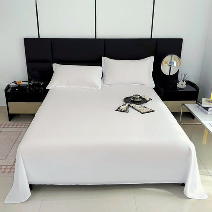 Waterproof Bed Flat Sheet ,Best Season Cotton Sheet-Long Staple Cotton Sheets Set, Soft Cotton Bed Sheets,Reusable Washable Mattress Protector Sheet, Furniture Cover for Bedding,Couch White.