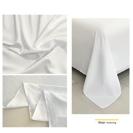 Waterproof Bed Flat Sheet ,Best Season Cotton Sheet-Long Staple Cotton Sheets Set, Soft Cotton Bed Sheets,Reusable Washable Mattress Protector Sheet, Furniture Cover for Bedding,Couch White.