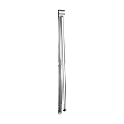 Stainless Steel Slim Tongs 2PCS, Japanese Barbecue Tweezers, Lightweight Yakiniku Tongs, Korean Grill Tong, Upscale Sushi Tong, Small Kitchen Tong,304 Stainless Steel Meat Clip Steak Clip Silver.