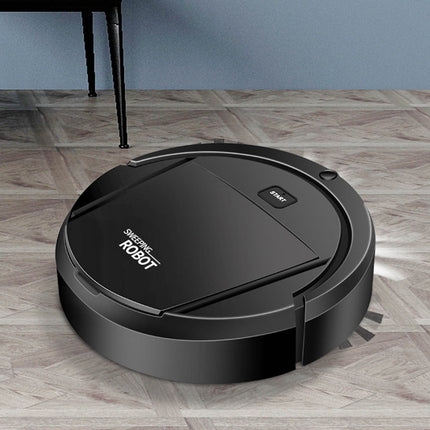 Robot Vacuum Cleaner, 4 in 1 Ultra Thin Low Operation Intelligent Sweeping Mopping Robot,for Hard Floor, Pet Hair and Low-Piled Carpet,Quiet,Integral Memory Multiple Cleaning Modes Vacuum Black.