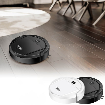 Robot Vacuum Cleaner, 4 in 1 Ultra Thin Low Operation Intelligent Sweeping Mopping Robot,for Hard Floor, Pet Hair and Low-Piled Carpet,Quiet,Integral Memory Multiple Cleaning Modes Vacuum Black.