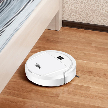 Robot Vacuum Cleaner, 4 in 1 Ultra Thin Low Operation Intelligent Sweeping Mopping Robot,for Hard Floor, Pet Hair and Low-Piled Carpet,Quiet,Integral Memory Multiple Cleaning Modes Vacuum White.