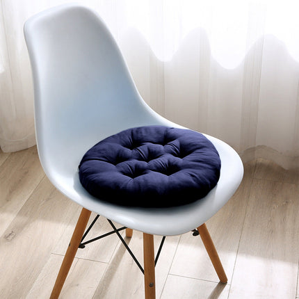 Outdoor Seat Cushion, Round Rattan Cushion, Hanging Basket Chair Cushion for Swing Chair Hammock Wicker Chair Rocking Chair,Vuyungers Seat Cushions Floor Pillow Blue.