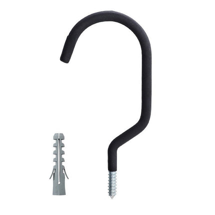 CCMAOLU 2025 New Bike Hooks for Garage Wall, Heavy Duty Bicycle Hangers for Hanging, Wall Mount Bicycle Storage for Ceilings, No Drill Large Ceiling Hooks for Hanging Plants.