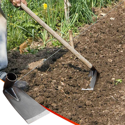 Cetilox Outdoor Hoe Garden Tool -Garden Hula Hoes for Weeding Gardening - Weeding Loop Stirrup Hoe for Planting Vegetables Flower Hoes - Planting Vegetables Flower Hoes Without handle C.