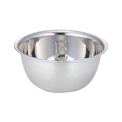 Thickened Stainless Steel Mixing Bowl - Salad Bowl, Metal Bowls, Stainless Steel Basin, Heavy Duty Deeper Edge Mirror Finish Dishwasher Safe Bowl, Metal Bowls,Stainless Steel Basin, Water Basin 14CM 400ml.