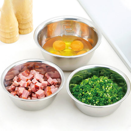 Thickened Stainless Steel Mixing Bowl - Salad Bowl, Metal Bowls, Stainless Steel Basin, Heavy Duty Deeper Edge Mirror Finish Dishwasher Safe Bowl, Metal Bowls,Stainless Steel Basin, Water Basin 14CM 400ml.