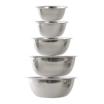 Thickened Stainless Steel Mixing Bowl - Salad Bowl, Metal Bowls, Stainless Steel Basin, Heavy Duty Deeper Edge Mirror Finish Dishwasher Safe Bowl, Metal Bowls,Stainless Steel Basin, Water Basin 14CM 400ml.