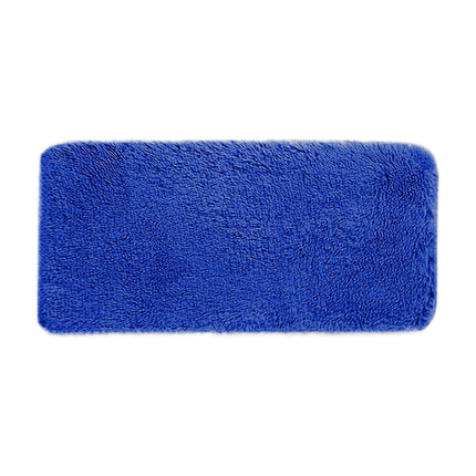 Washable Runner Rug for Bedroom Living Room Rug - 40 x 15.7 Inch Bath Mats Red Soft Fluffy Hallway Runner Rug, Non-Slip Indoor Carpet for Kitchen Laundary Room Decor Entryway Bathroom Blue.
