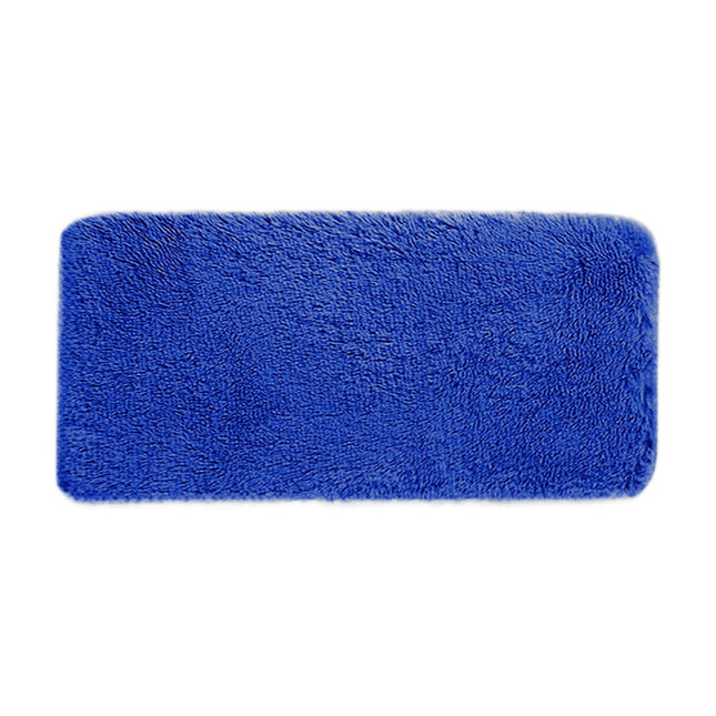 Washable Runner Rug for Bedroom Living Room Rug - 40 x 15.7 Inch Bath Mats Red Soft Fluffy Hallway Runner Rug, Non-Slip Indoor Carpet for Kitchen Laundary Room Decor Entryway Bathroom Blue.