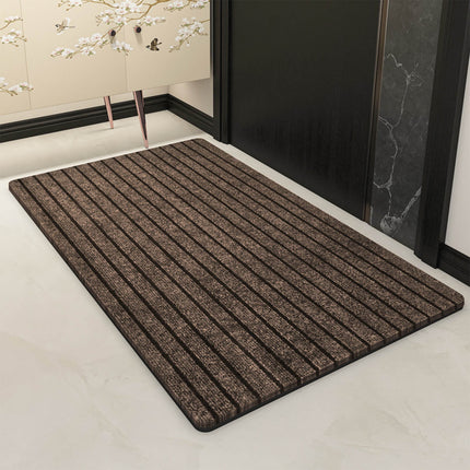 40 x 24 Inch Absorbent Door Mat - Customizable Size, Durable & Stylish, Perfect for Living Room, Kitchen, and Entryway, Easy to Clean Coffee.