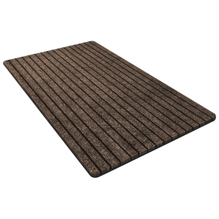 40 x 24 Inch Absorbent Door Mat - Customizable Size, Durable & Stylish, Perfect for Living Room, Kitchen, and Entryway, Easy to Clean Coffee.