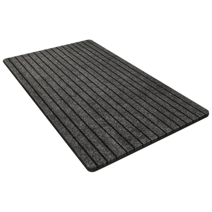 40 x 24 Inch Absorbent Door Mat - Customizable Size, Durable & Stylish, Perfect for Living Room, Kitchen, and Entryway, Easy to Clean Gray.