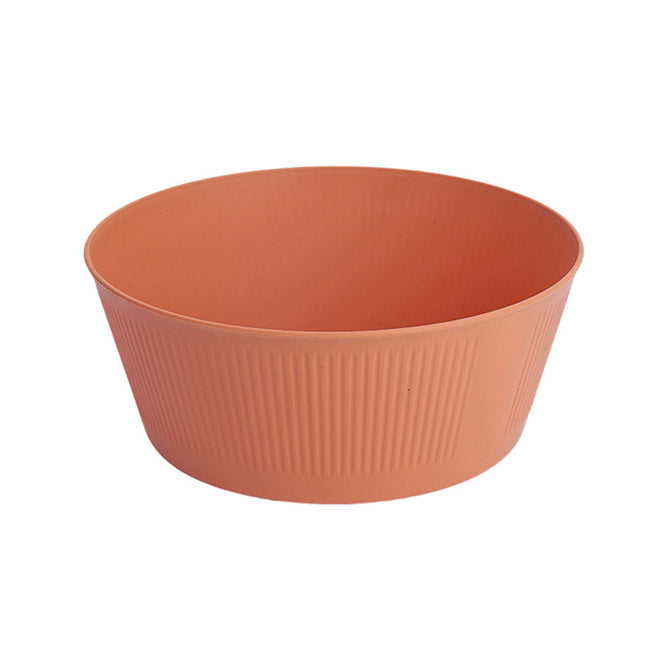 Unbreakable Large Cereal Bowl - Wheat Straw Bowls Salad bowls Microwave and Dishwasher Safe Salad Bowls, Stackable Color Kitchen Bowls for Serving, Soup, Oatmeal, Pasta, Noodles Orange.