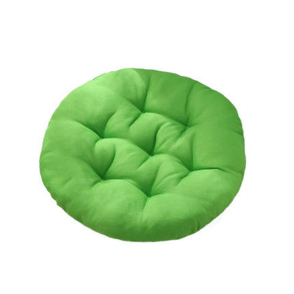 Round Bar Stool Cushion - Round Soft Chair Cushions Home Floor Pillow Indoor Corduroy Chair Pads Office Seat Cushion, Comfortable Sitting for Wooden or Metal Stools Green.