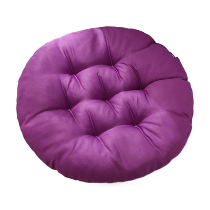 Round Bar Stool Cushion - Round Soft Chair Cushions Home Floor Pillow Indoor Corduroy Chair Pads Office Seat Cushion, Comfortable Sitting for Wooden or Metal Stools Purple.