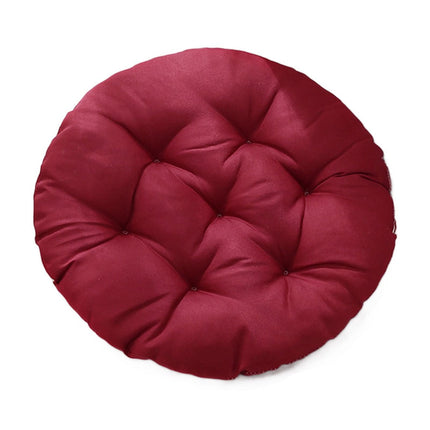 Round Bar Stool Cushion - Round Soft Chair Cushions Home Floor Pillow Indoor Corduroy Chair Pads Office Seat Cushion, Comfortable Sitting for Wooden or Metal Stools Red.
