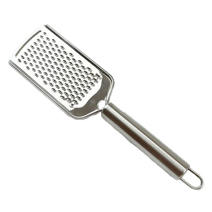 Cheese Grater – Hand-held Stainless Steel Zester for Kitchen, 9.33x2.36in, Non-Clogging Razor Blade for Grating Cheese, Ginger, Chocolate, Garlic, Carrot, Lemon & More, Easy Storage Loop.
