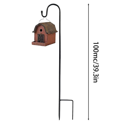 Garden Hooks for Outdoor Lanterns, Garden Hooks for Hanging Plants, Solar Lights, Small Shepherds Hooks for Outdoor, Plant Poles 100CM.