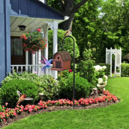 Garden Hooks for Outdoor Lanterns, Garden Hooks for Hanging Plants, Solar Lights, Small Shepherds Hooks for Outdoor, Plant Poles 100CM.
