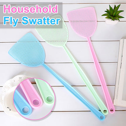 Flexible Fly Swatter, Strong Manual Swat for Pest Control,Long Handles for Indoor and Outdoor, Racket for Bug,Mosquito, Bee, Spiders, Flies 3PCS blue, green.