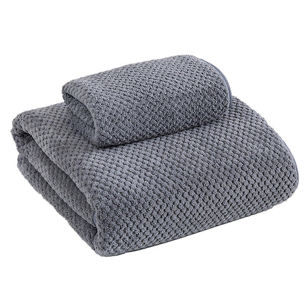 Bath Sheets Towels for Adults, 13.77x29.52 Inches - Light Thin Quick Drying Highly Absorbent Bath Towel for Bath, Fitness, Yoga, Travel, Sport and Shower (Pink) 13.77" x 29.52" Grey1.