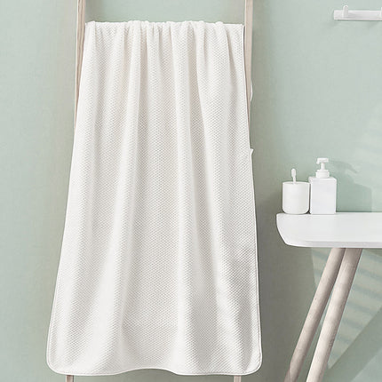 Bath Sheets Towels for Adults, 13.77x29.52 Inches - Light Thin Quick Drying Highly Absorbent Bath Towel for Bath, Fitness, Yoga, Travel, Sport and Shower (Pink) 13.77" x 29.52" White1.