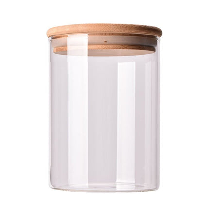 CGZQFEI Glass Storage Containers with Lids, Glass Jars with Lids, Clear Food Jar, Round Canister, Pantry Organizers and Storage for Cookie Flour Oat Pasta Tea Coffee Bean,175ml,2.55x3.14' Clear1.