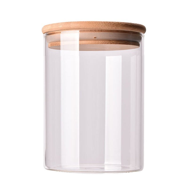 CGZQFEI Glass Storage Containers with Lids, Glass Jars with Lids, Clear Food Jar, Round Canister, Pantry Organizers and Storage for Cookie Flour Oat Pasta Tea Coffee Bean,175ml,2.55x3.14' Clear1.