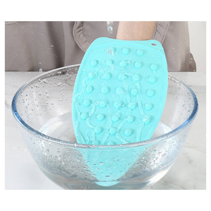 Silicone Anti-Slip Iron Rest Pad for Ironing Board, Heavy Duty Iron Rest Plate, Hot Heat Resistant Steam Compact Mat (Sky Blue/1 Pack) 5.51x10.43 5.51" x 10.43" Sky Blue/1 Pack.